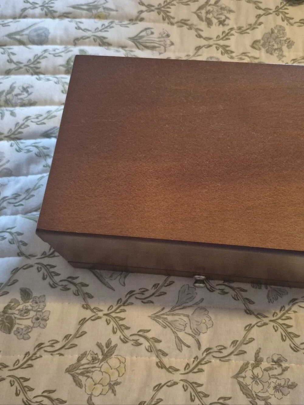 Wooden Jewelry Box Organizer in Brown